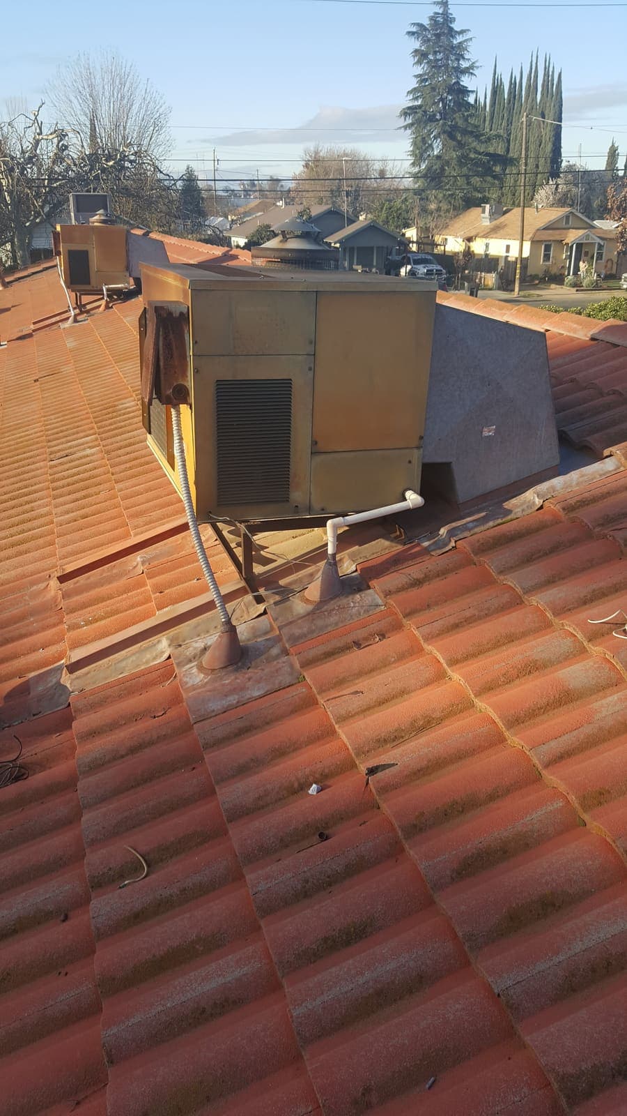 Old Rooftop AC Unit