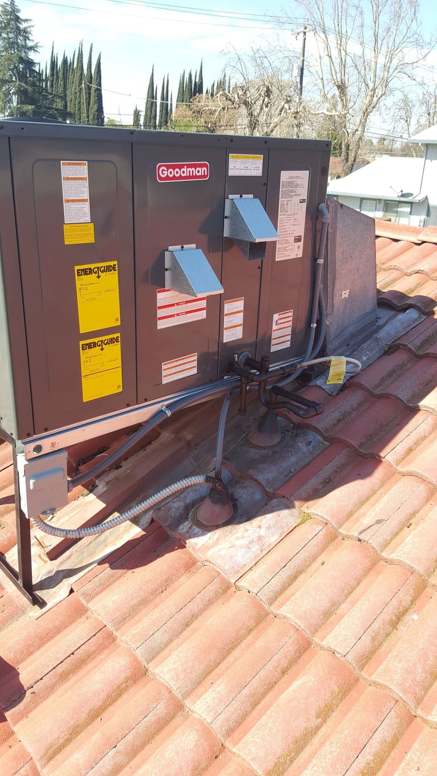 Goodman Unit Job Completed