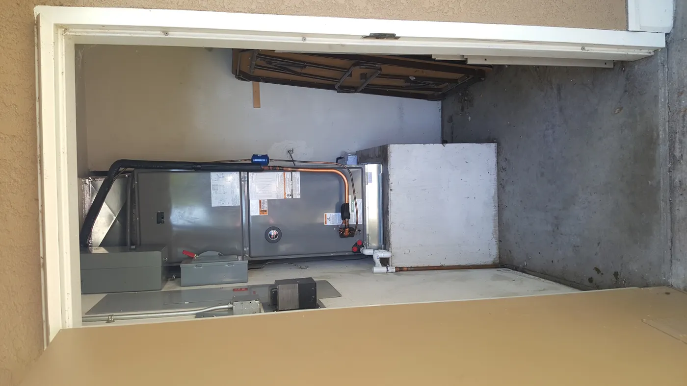 Indoor Air Handler & Evaporator Coil Installation