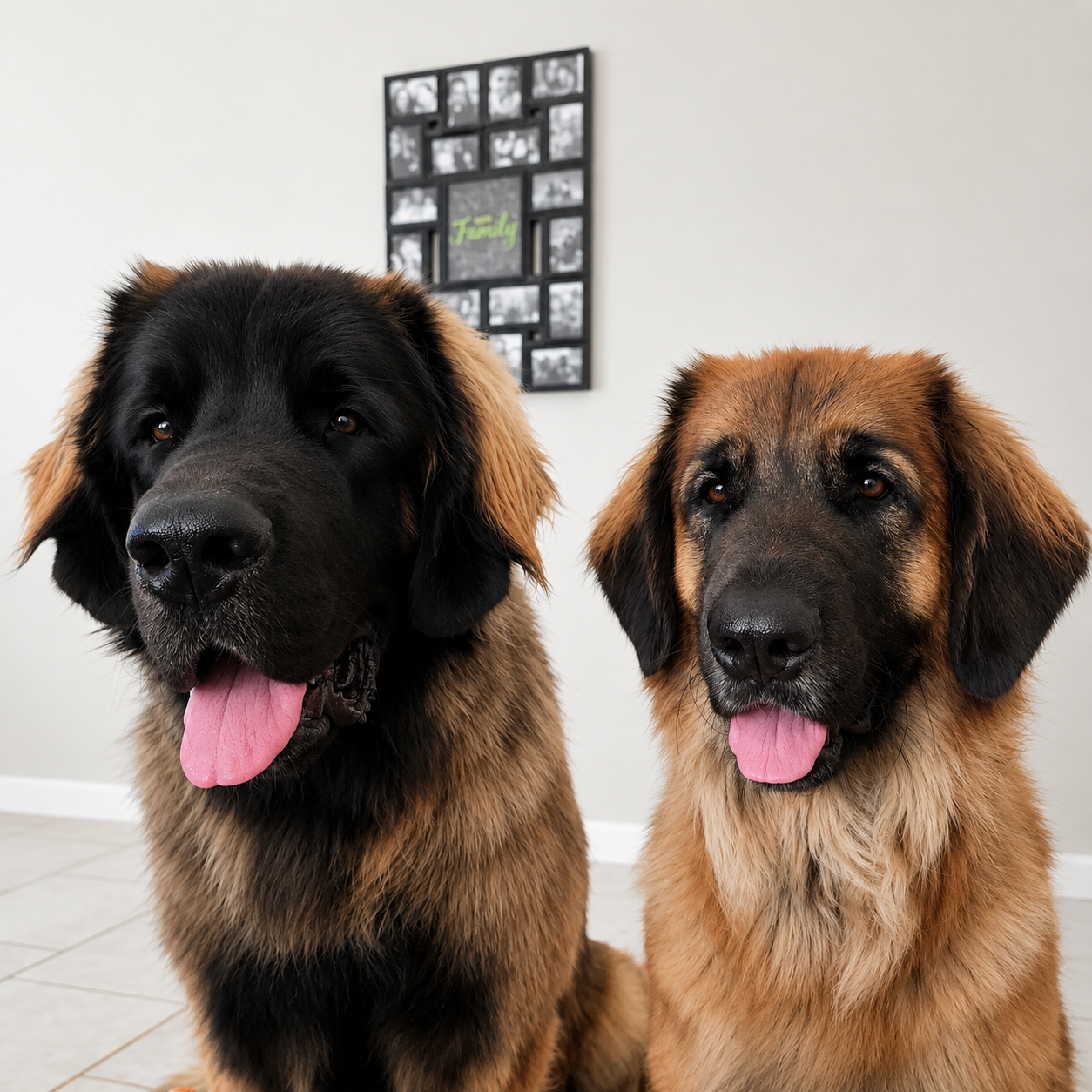 The Grizzly Comforts family dogs